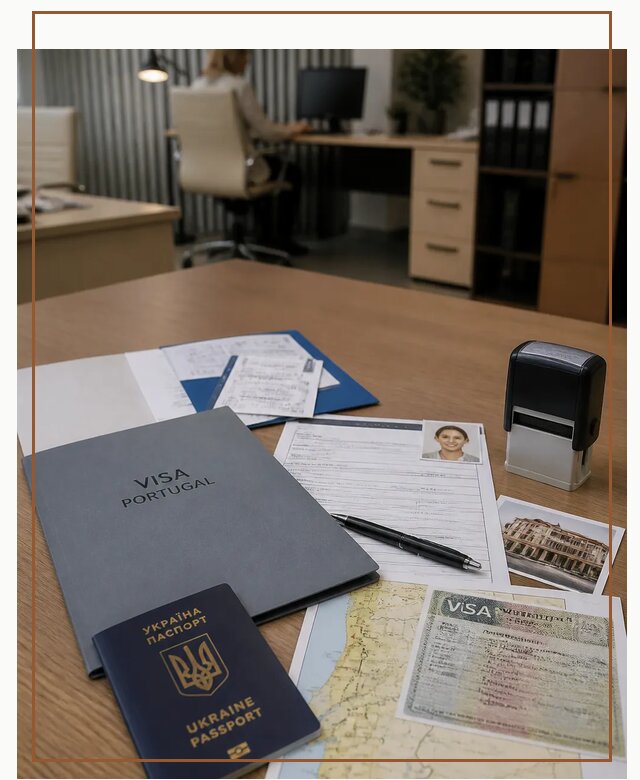 Оформление визы в Португалию в Евпатории по цене от 6846 р. | Гиперактив-Евп