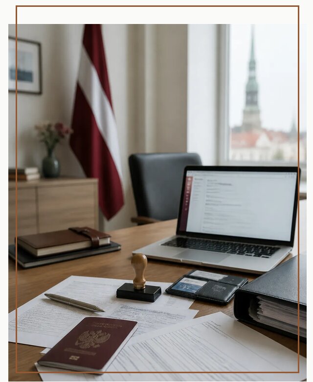 Оформление вида на жительство в Латвии под ключ в Евпатории