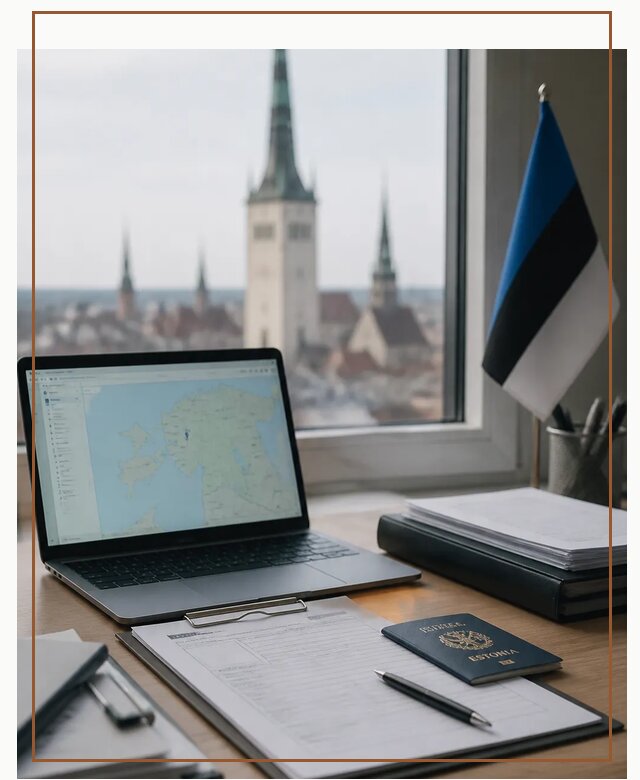 Оформление ВНЖ в Эстонии в Евпатории по цене от 47399 р. | Гиперактив-Евп