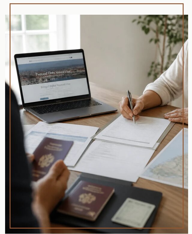 Оформление Digital Nomad и ВНЖ Португалии в Евпатории