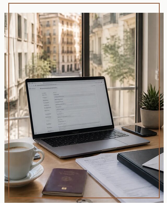Оформление ВНЖ Испании по визе Digital Nomad в Евпатории