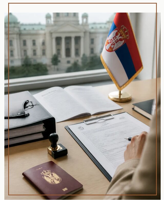 Оформление гражданства Сербии под ключ для переезда в Евпатории